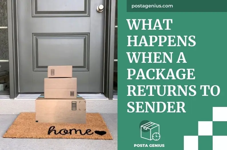 What happens when a package returns to sender