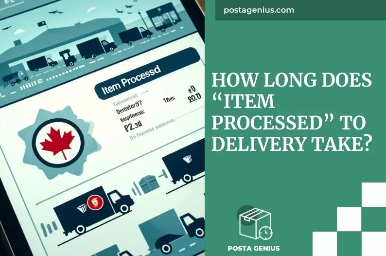 How Long Does “Item Processed” To Delivery Take