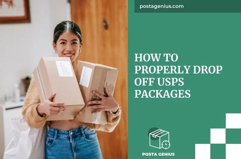 How to properly drop off USPS packages