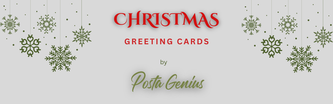 CHRISTMAS GREETING CARDS FREE by posta genius