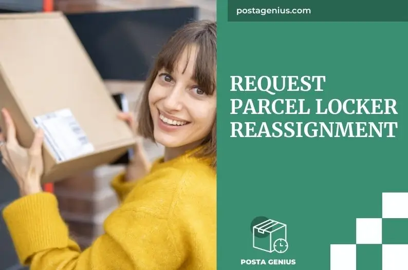 Request parcel locker reassignment