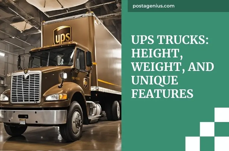 UPS Trucks: Height, Weight, and Unique Features