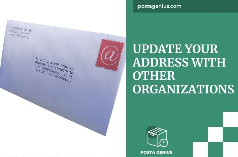 Update your address with other organizations