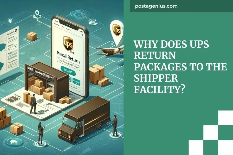 Why Does UPS Return Packages to the Shipper Facility?