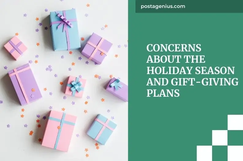 Concerns About the Holiday Season and Gift-Giving Plans