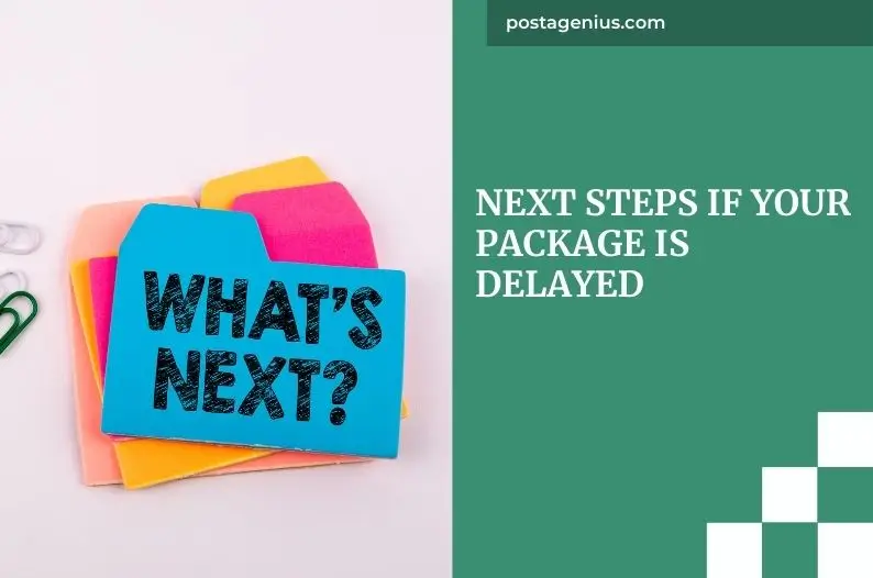 Next Steps if Your Package is Delayed