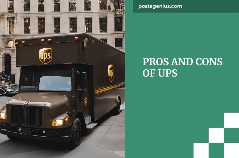 Pros and Cons of UPS