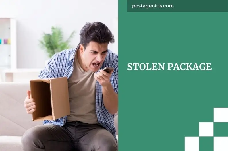 Stolen package