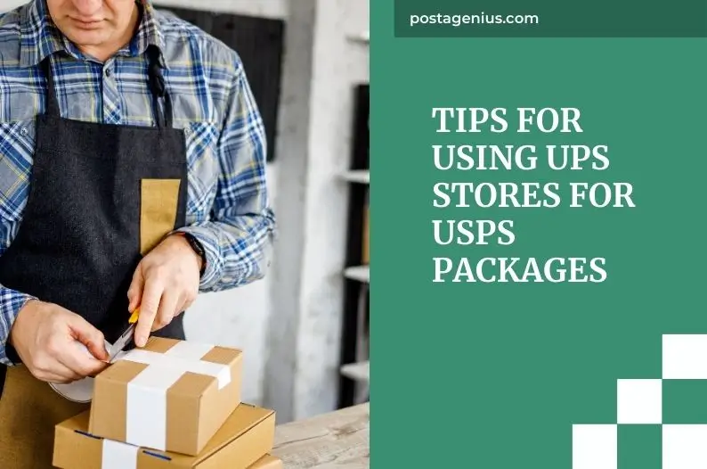 Tips for Using UPS Stores for USPS Packages