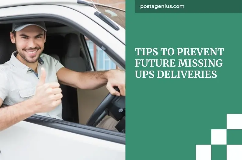 Tips to prevent future missing UPS deliveries