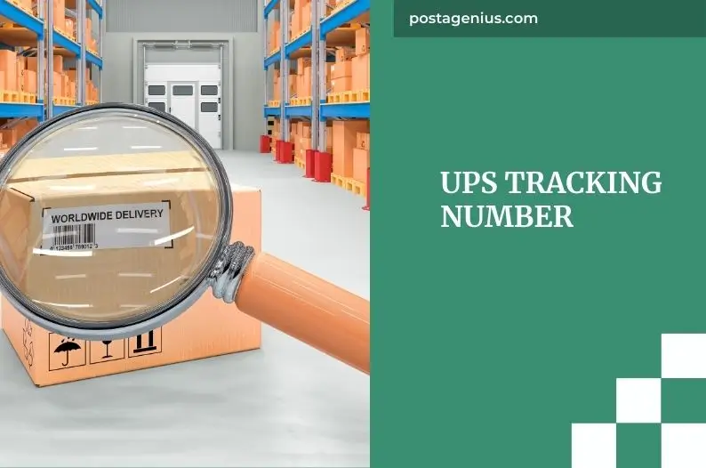 UPS Tracking Number