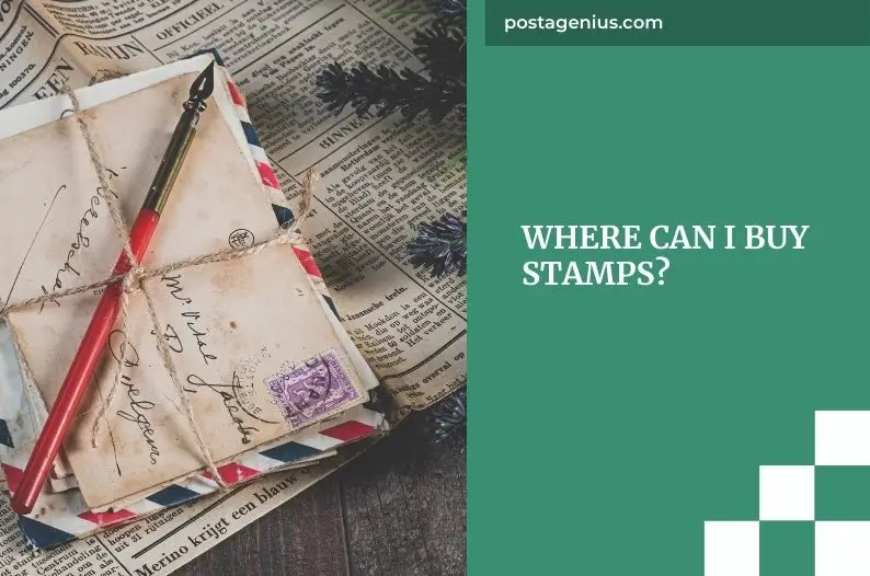 Where Can I Buy Stamps?