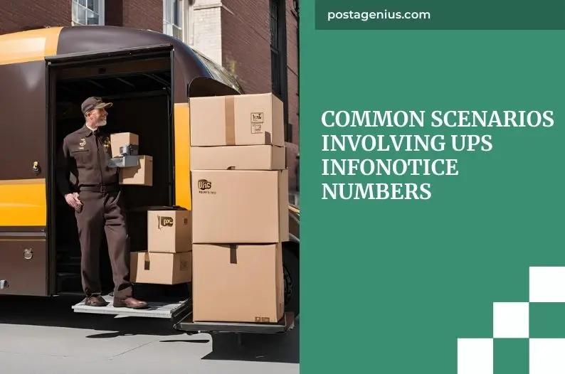 Common Scenarios Involving UPS InfoNotice Numbers