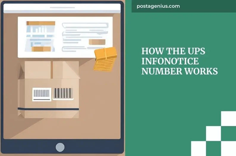 How the UPS InfoNotice Number Works