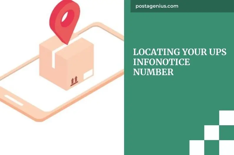 Locating Your UPS InfoNotice Number