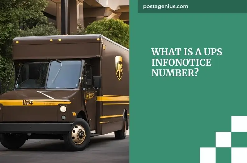 What is a UPS InfoNotice Number?