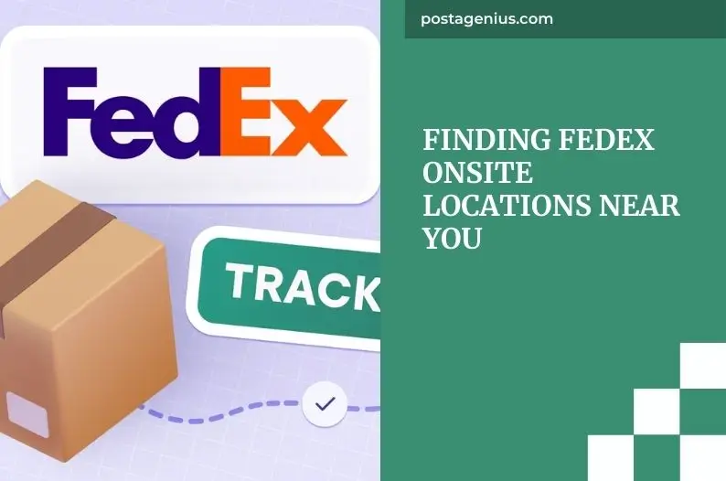 Finding FedEx Onsite Locations Near You