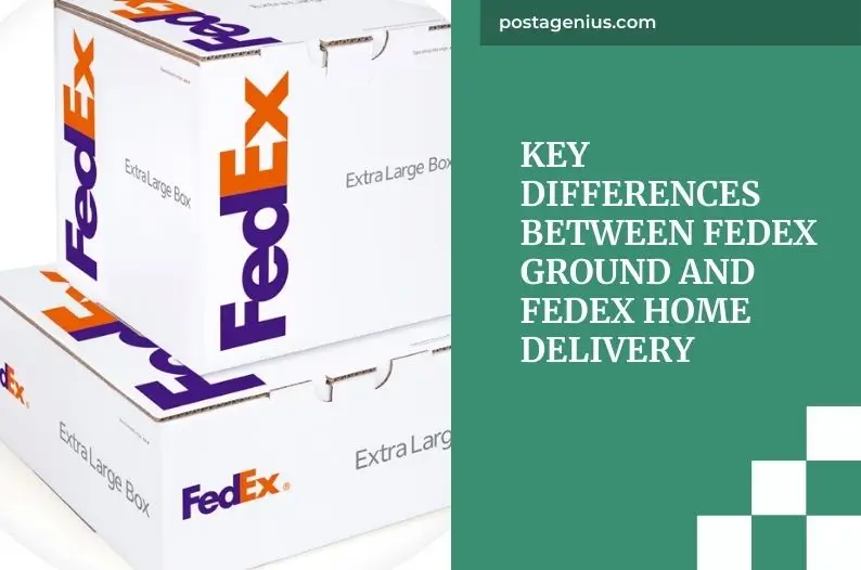 Key Differences Between FedEx Ground and FedEx Home Delivery